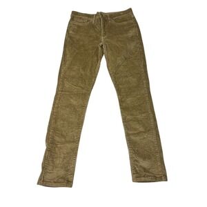 Levi's Women's Corduroy Jeans Tan Straight Leg W30 L30